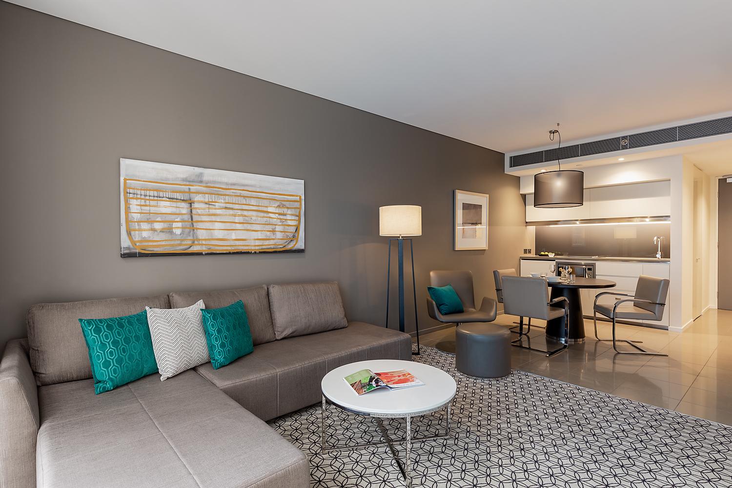 Fraser Suites Sydney Zewnętrze zdjęcie A living room