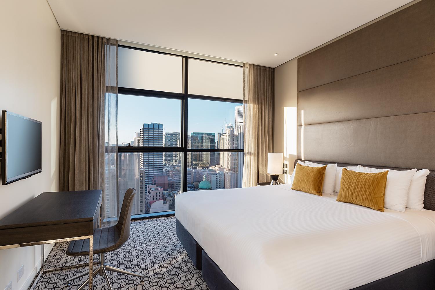 Fraser Suites Sydney Zewnętrze zdjęcie A typical guest room